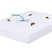 IMFAA Fully Zipper Encasement Anti Bug Bed & Anti allergy 100% waterproof Mattress Protector/full Cover (Super King(182x200+40) Cm)