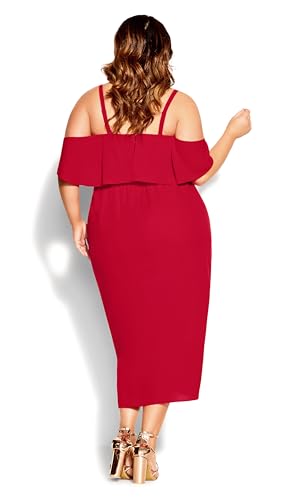 Image of City Chic Women's Plus Size Cocktail Dress - Va Va Voom