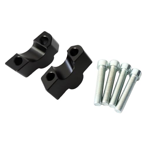 Moto pontet guidon en alliage usiné avec entretoise de rehausse pour S650