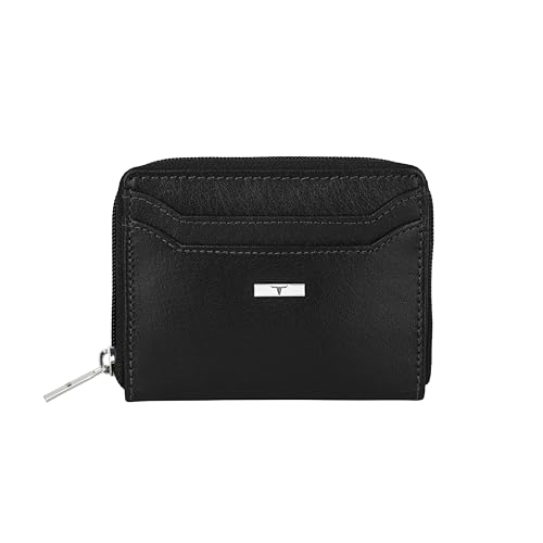 Image of URBAN FOREST Claire Aniline Black Leather Wallet for Women