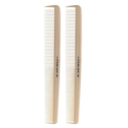 Peines grandes Styling Gear #140 para barbería 2 piezas miniatura 1
