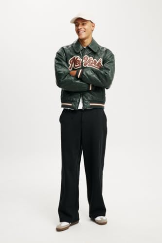 Image of dockstreet Straight Wide fit Long Length Open Bottom Jogger for Men /Trending Multi Pocket Style, Relaxed Casual Pants for Men