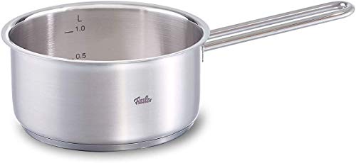 Fissler berlin Pot Set - 5-Pieces, Uncomplicated Cooking Pot Starter Set for All Stove Types - Oven and Dishwasher-Safe (up to 220°C) – 083-118-05-001/0