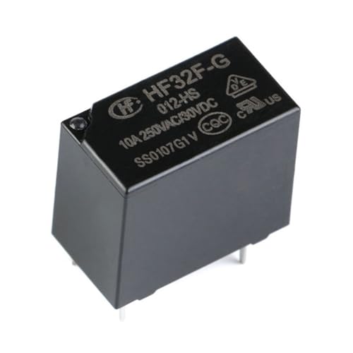 Relais HF32F-G-012-HS 12V 4PIN 10A pour circuit imprimé domestique