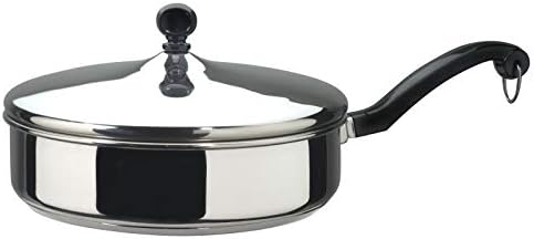 Pemberly Row Stainless Steel Saute Pan