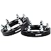 DCVAMOUS 4PC 6x135 to 6x5.5 Wheel Adapters 1 Inch with 14x1.5 Studs Compatible with Ford 6 Lug 6x135 to 6x139.7 Rims for 2015-2025 F150 Expedition Navigator