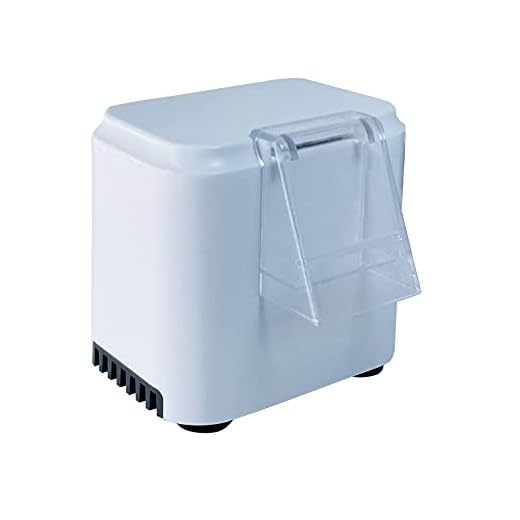 yanhe Mini filtro de tortuga para acuario Filtro sumergible de flujo de cascada Filtro de nivel de agua ultra bajo Bomba de limpieza de tanque de peces tortuga (200L/H)