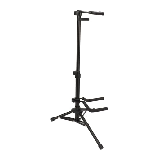 Adjustable Aluminium Violin Stand with Safety Lock, Tripod Metal Stand for Violin Viola, Ukulele, Guitar, Mandolin - Image 4