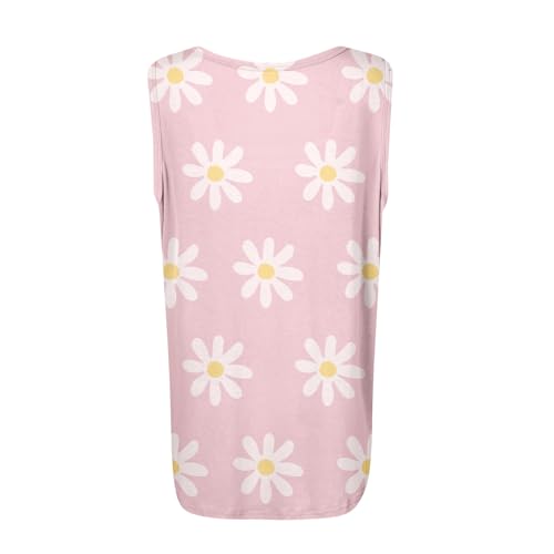 Spring Summer Plus Size Dressy Tank Tops for Women 2025 Womens Workout Floral Boho Beach Sleeveless Shirts Blouses