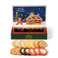 クリスマス2025 ステラおばさんのクッキー 季節限定品 クリスマスパーティー 14枚入り 1箱 専用手提げ袋付き お土産 クッキー プレゼント お返し パーティーのサムネイル