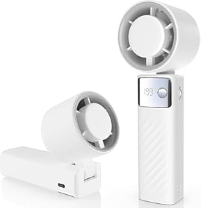 Ventilateur Portable Ultra-Silencieux et Puissant USB avec Batterie 4000 mAh