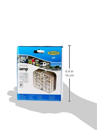 Ring RCT495 Fendinebbia Posteriore A LED – 19 LED Omologato – Dimensioni 100x81 Mm
