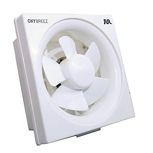 Image of RR Electric OXYBREEZ Exhaust Fan Normal Speed White 8inch