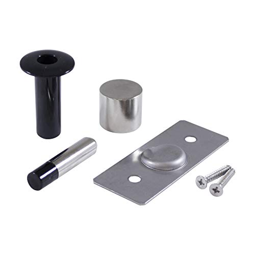 RICHELIEU 67FSFBR Magnetic Fantom, Black, 5.18 lbs Door Stop