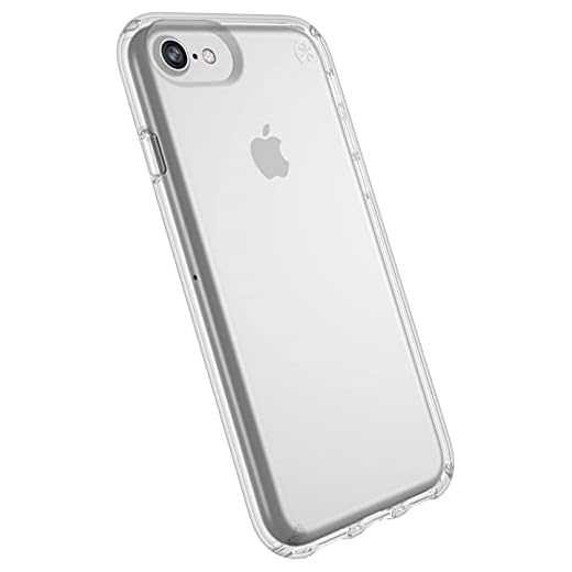 Speck Products Presidio Clear Case for iPhone SE 2020 iPhone 8, iPhone 7, iPhone 6S, iPhone 6 - Clear/Clear, (Non-Retail Packaging)