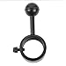 KQFCAZRE Aluminum Alloy Diving Flashlight Accessories Ball Joint Bracket Arm Ball Holder Clamp Mount, Black, 35mm