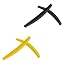Earsocks - Black+yellow