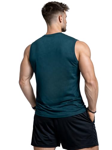 Image of 3Colours RGB Fitness Designer Gym Stringer Vest, Gym Vest, Racer Y Back, Sports Tank Tops, Sando for Men C Cut-3 Logo