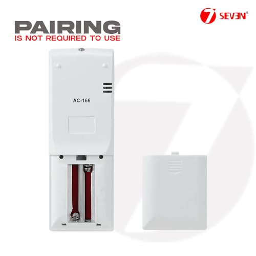 Image of 7SEVEN Compatible with Lloyd AC Remote Control ZH /TL-02 Model 166 Suitable for 1 1.5 2 Ton Split and Window Air Conditioner - Match Each Key by Key Exactly with Existing AC Remote Function