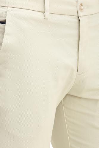 Image of Allen Solly Men Mid Rise Regular Fit Casual Trousers Pants