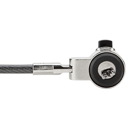 Image of Targus DEFCON ASP66GLX-S Cable Lock For Notebook - 1.98 m Cable - Black - Galvanized Steel