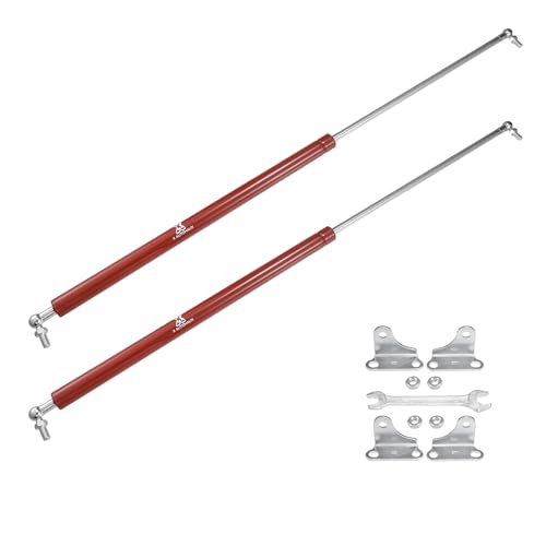 Vérins à gaz 30 pouces 150 Lb X AUTOHAUX rouge avec clé pour hayon de camping-car et camion