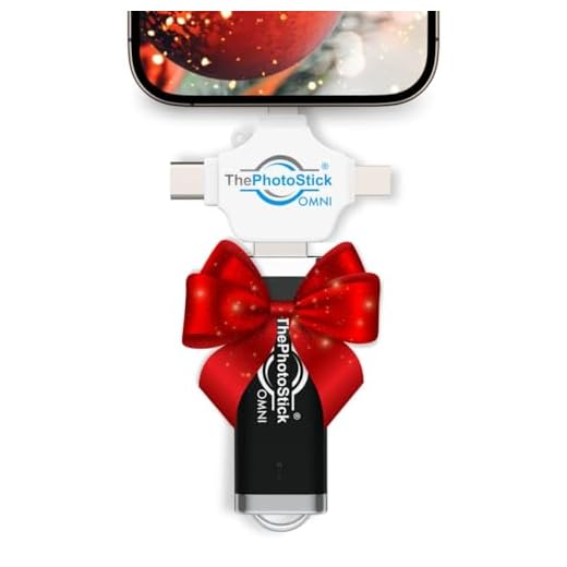 ThePhotoStick Omni 128GB Backup Flash Drive