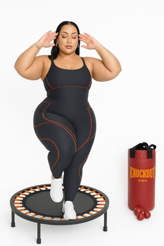 Conjunto Fitness Feminino Plus Size Academia Top e Calça Sem Transparência Poliamida do G1 ao G3 (Gr