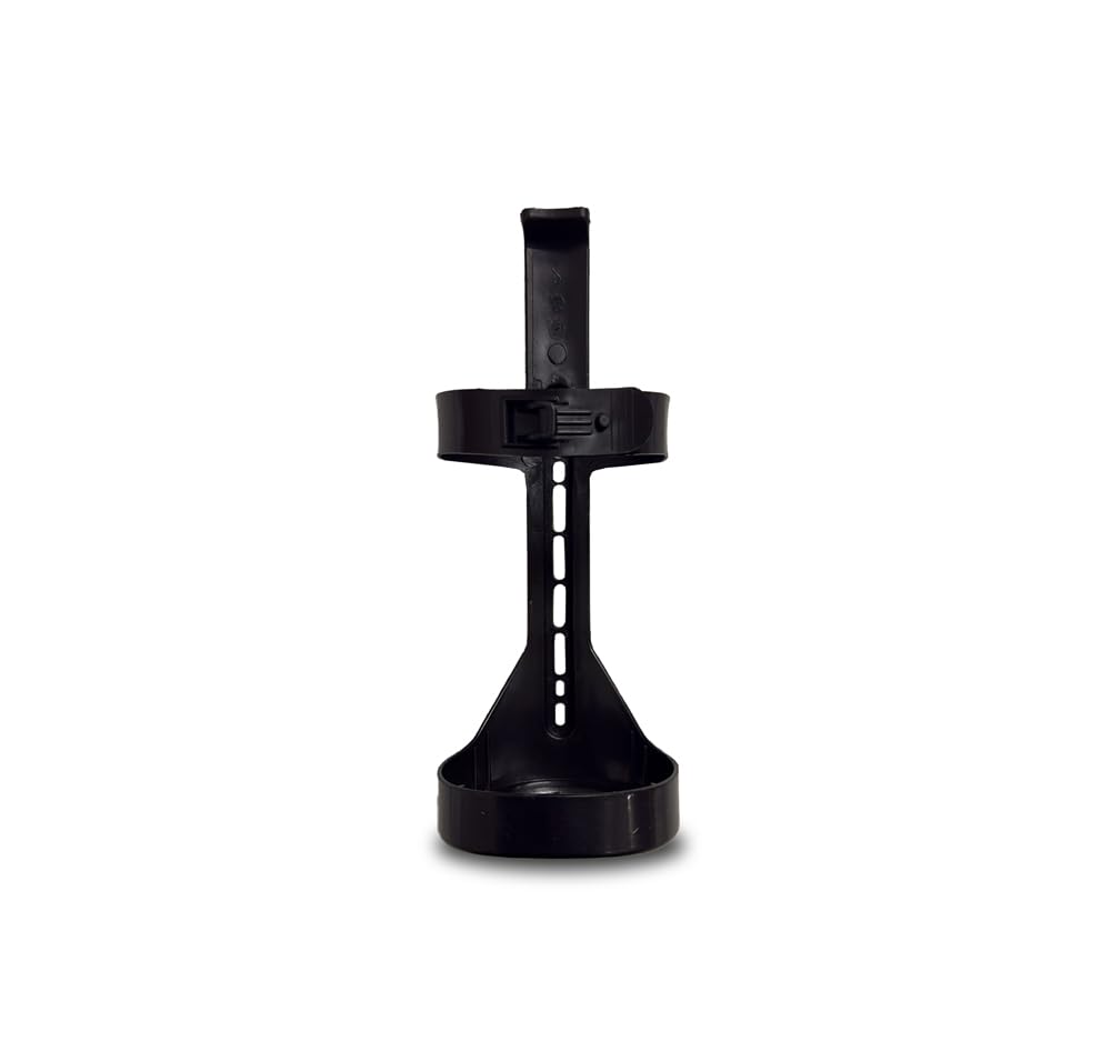 1kg Pulver Feuerlöscher für Brandklasse ABC mit 8A | 34B | C ergibt 2 LE Dauerdruck inkl. Prüfnachweis, KFZ-Halter und Manometer