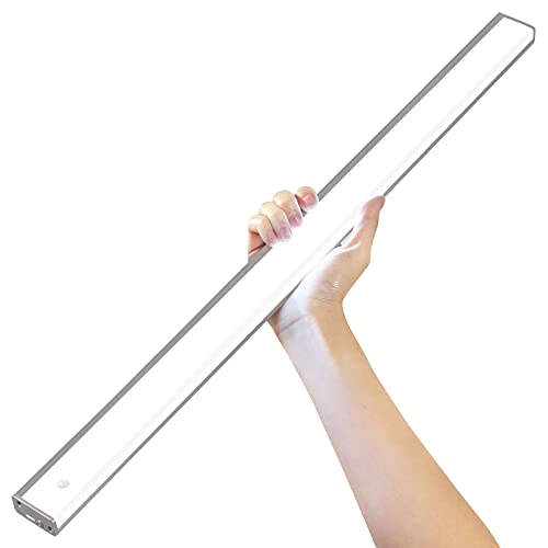 Preisvergleich Produktbild Unterbauleuchte Akku küche Schrankbeleuchtung Bewegungssensor led nachtlicht bewegungsmelder Schranklicht USB wiederaufladbar für Kleiderschrank Küche,Schrank 60cm