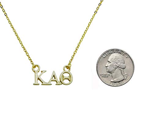 Kappa Alpha Theta Greek Sorority Lavalier Necklace Pendant Sorority Floating Necklace2