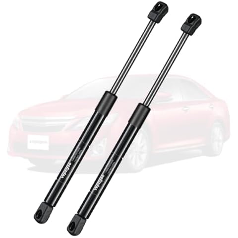 Vepagoo Toyota Camry Hood Lift Supports Gas Struts Shock Compatible for 2007 2008 2009 2010 2011 Camry Front Hood Gas Lift 6333 PM1102, Set of 2 Cover