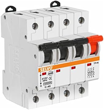 SELVO 40A C Curve TPN MCB