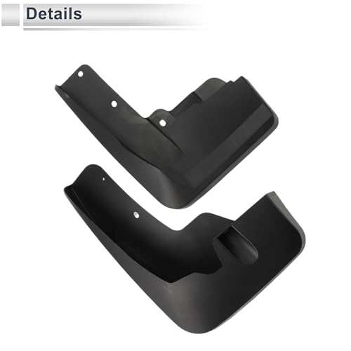 Image of X AUTOHAUX 1set Front and Rear Mud Flaps Splash Guards Mud Guards for Infiniti QX60 2022-2023 V6 3.5L-Sport Utility W /Mount Accessories