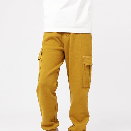 Girls Casual Cargo Jogger Pants,Kids Girl Hip Hop Dance Pants Boys Multi Pockets Parachute Jogger Sweatpants2