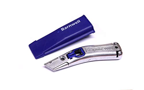 Barnwell Blue Delphin 2000 Delphin - Accessori per tappeti a sgancio rapido, per lavori di taglio, coltello fisso e fondina, senza lame