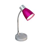 limelight text deutsch  Limelights LD2003-PNK Flashy Flexible Gooseneck LED Desk Lamp, Metallic Pink by Limelights