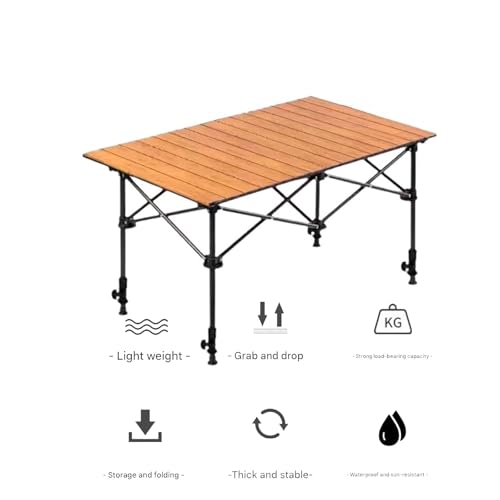 Table pliante d'extérieur portable stable pour régler vos problèmes de sol