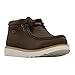 Lugz Men's Forager Classic Moc-Toe Wallabee Boot, Chestnut/Doe/Whisper White, 10 M