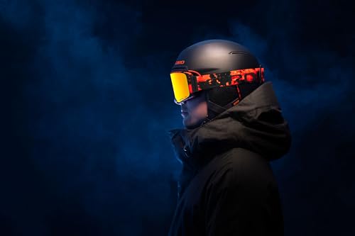Image of Giro Method Snow Goggles Black Wordmark Ember 2 Vivid Lenses