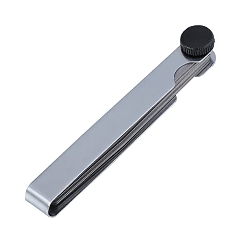 Calibrador de acero inoxidable Healifty para medir holguras y espesores, herramienta de precisión para mantenimiento automotriz miniatura 1