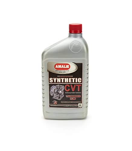 Amalie Transmission Fluid, CVT, ATF, Synthetic, 1 qt Bottle,...