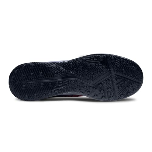 Chuteira Slick III Society, Topper, Masculino, Marinho/Coral, 42
