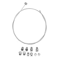 WANGCL Fahrrad Bremszug 2M Universal Kabelreparatursatz Bautenzug Motorrad Kupplung Gaszug für Roller Moped Moped