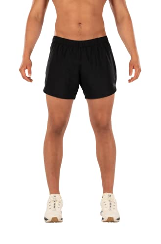 Saxx Men's Underwear - Hightail 2N1 Run Short–5” Running Shorts with Built-in Pouch PRO Support - Men’s 2 in1 Workout Shorts4