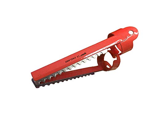 Ynr Professionali Parrucchieri Capelli Shaper Sottili Strato Rasoio di Taglio Capelli Pettine in Acciaio (Rosso Dito Shaper)