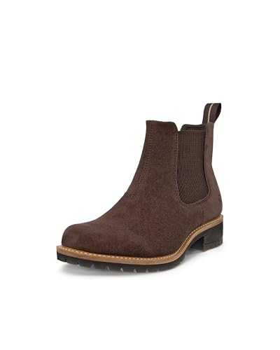 ECCO Elaina, Botas Estilo Chelsea Mujer, café, 41 EU