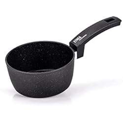 Cacerolas Moneta Moneta Etnea Evolution - Cacerola de 1 m, 16 cm, también para inducción, 100% fabricado en Italia