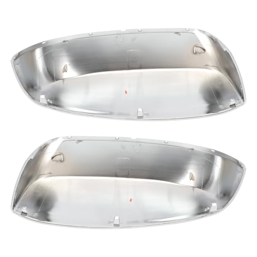 Image of 2PCS Chrome Mirror Caps Silverado Tahoe 25788157 25788156 | Chrome Finish; Durable ABS; Weather Resistant; Direct Fit; Exterior Upgrade