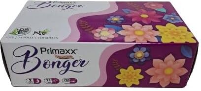 75 PULL 2 PLY 5 IN1 PX BFT Pack 5 Dry Tissue Super Soft Facial TissueMultipurpose tissue personal care, bedside, dressing table, office, car 1